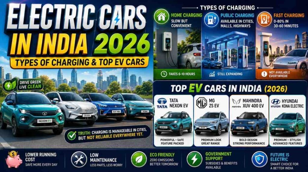 Best EV Cars in India 2026 – Price, Range & Top Electric Cars List
