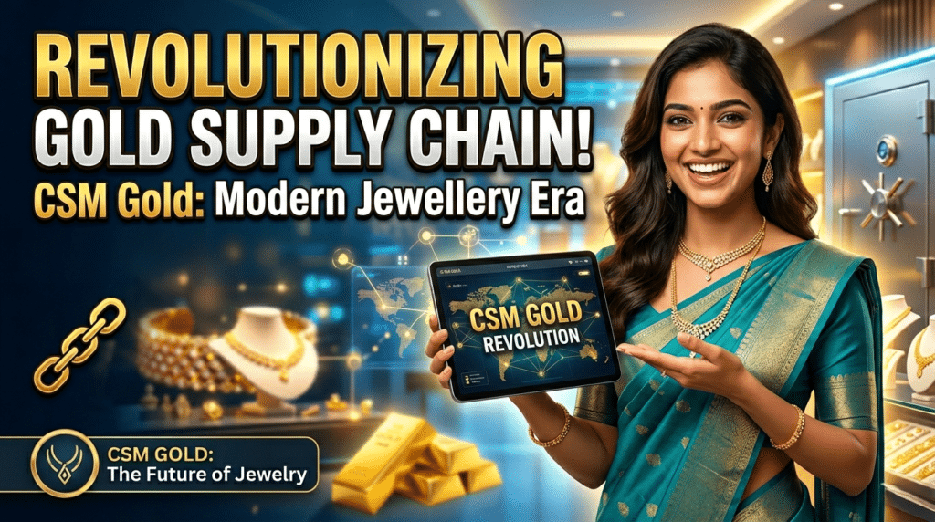 CSM Gold - Revolutionizing Gold Supply Chain Management for the Modern Jewellery Industry