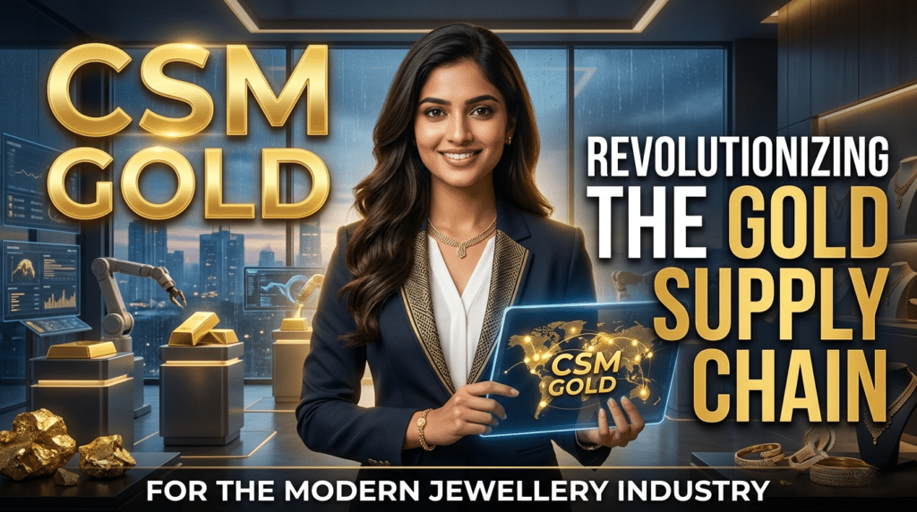 CSM Gold - Revolutionizing Gold Supply Chain Management for the Modern Jewellery Industry
