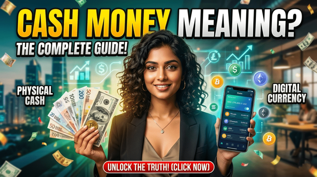 Cash Money Meaning - Complete Guide to Cash, Money & Digital Currency