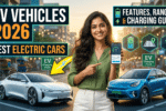 EV Vehicles 2026 - Best Electric Cars, Features, Range & Charging Guide