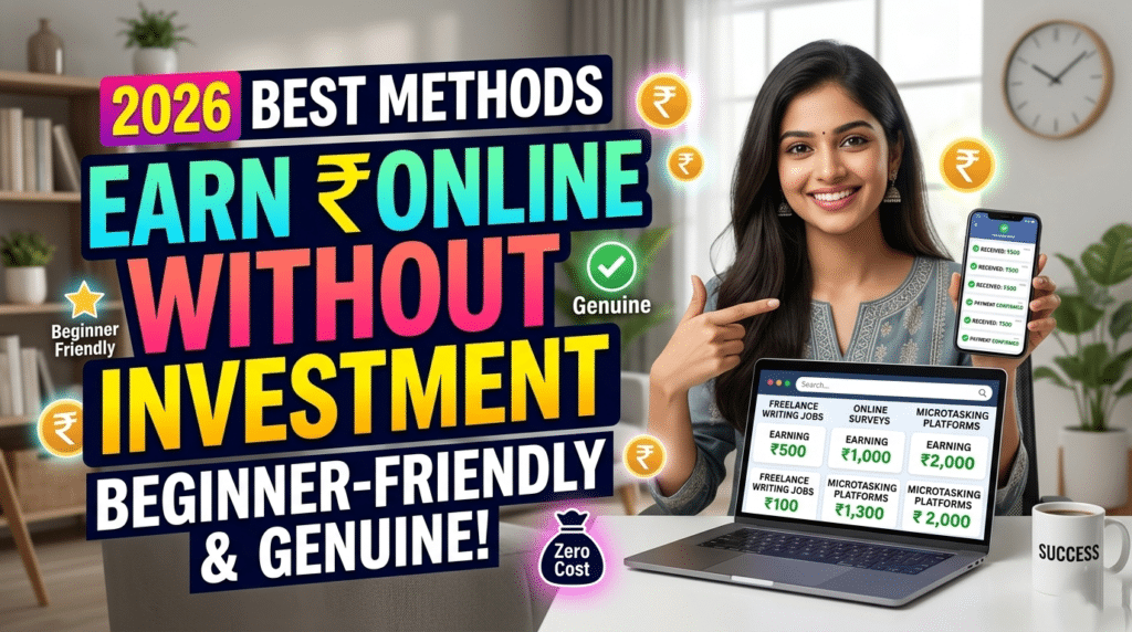 Earn Money Online Without Investment