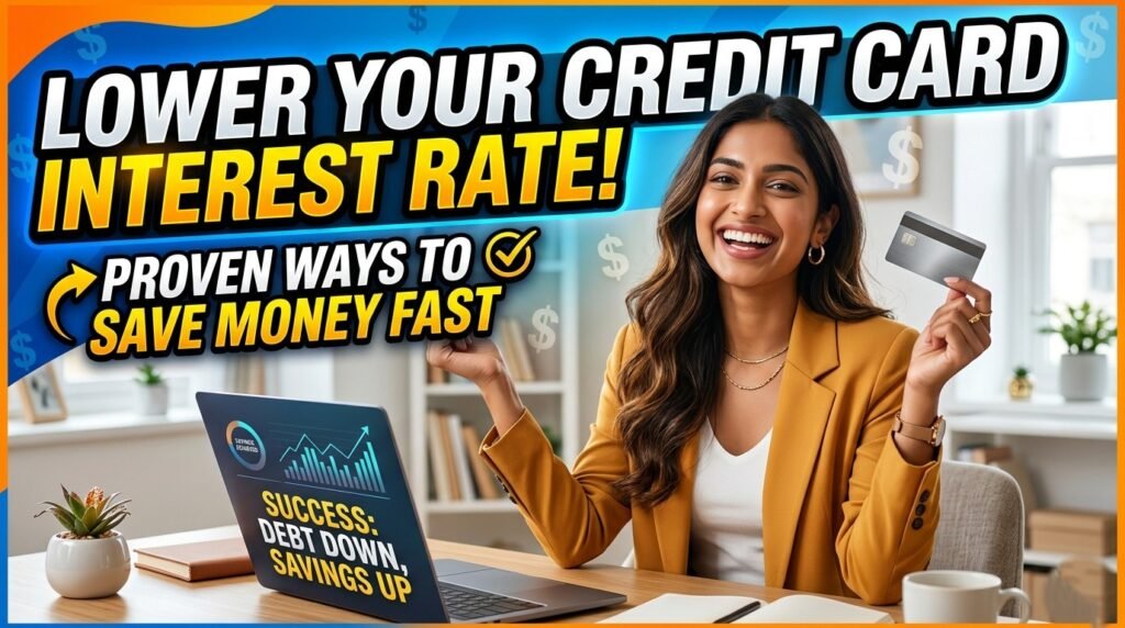How to Lower the Interest Rate on My Credit Card (Proven Ways to Save Money Fast)