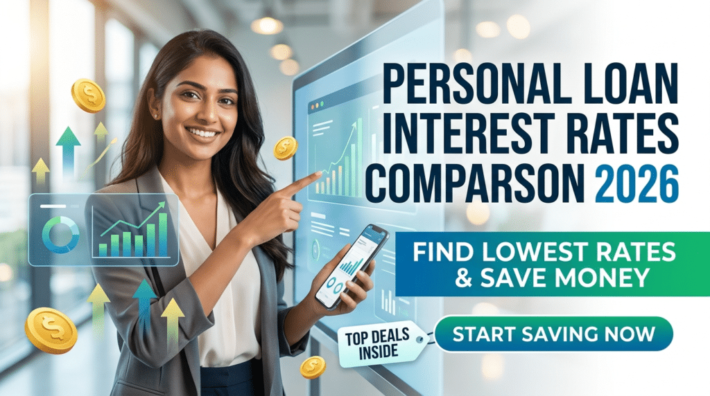 Personal Loan Interest Rates Comparison 2026 – Find Lowest Rates & Save Money