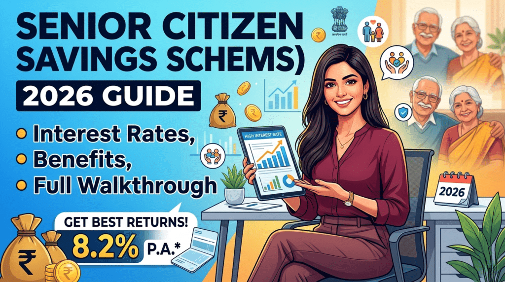 Senior Citizen Savings Scheme 2026 – Interest Rate, Benefits & Complete Guide