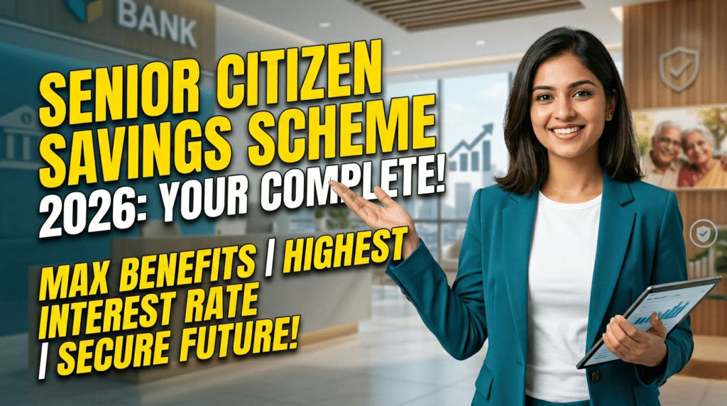 Senior Citizen Savings Scheme 2026 – Interest Rate, Benefits & Complete Guide