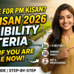 pm kisan scheme eligibility