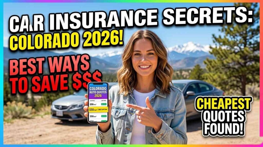 Car Insurance Quotes Colorado - Best Ways to Save Money and Get Cheap Coverage