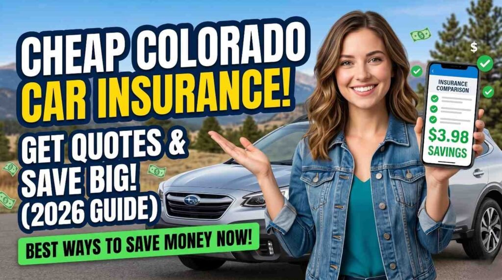 Car Insurance Quotes Colorado - Best Ways to Save Money and Get Cheap Coverage in 2026