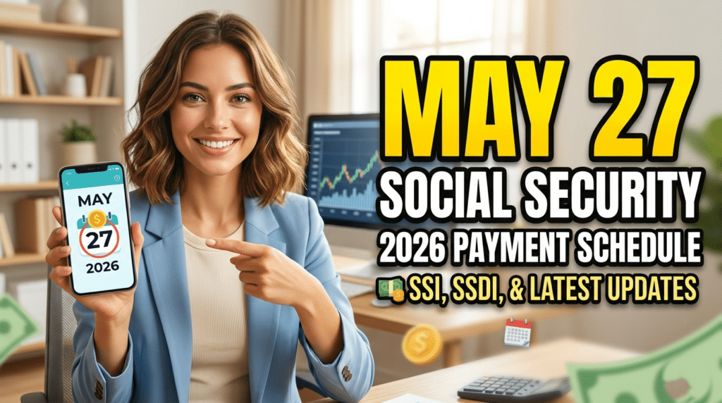 May 27 Social Security Payment 2026 - Who Gets Paid, Payment Schedule, SSI, SSDI, and Latest Updates