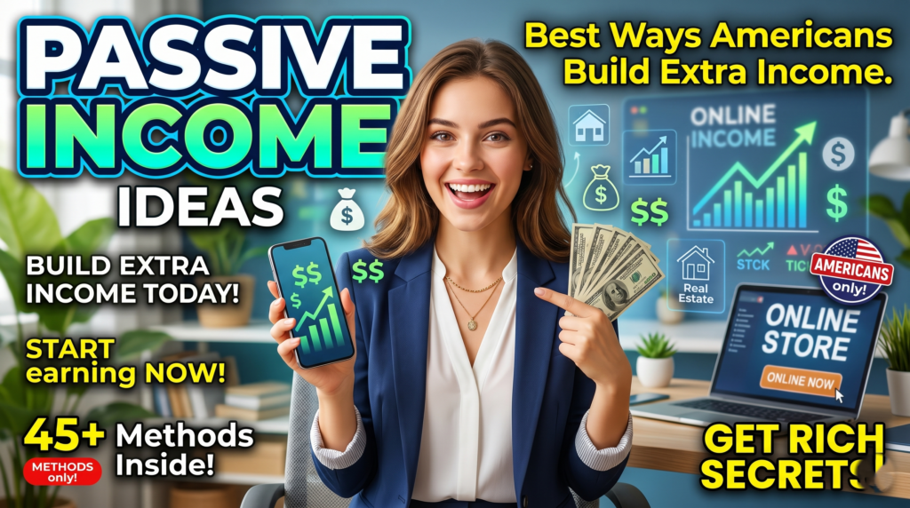 Passive Income Ideas - Best Ways Americans