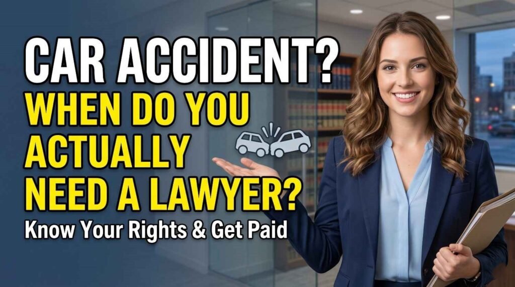 Car Insurance Lawyer - When You Actually Need One