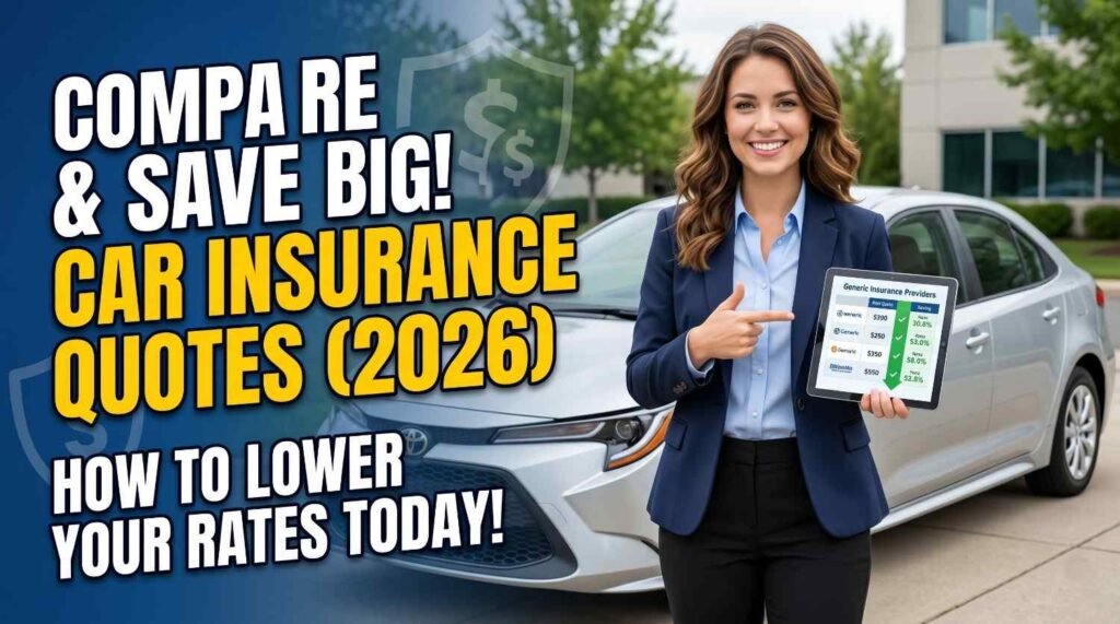 Car Insurance Quotes - How to Compare Rates and Save Money in 2026