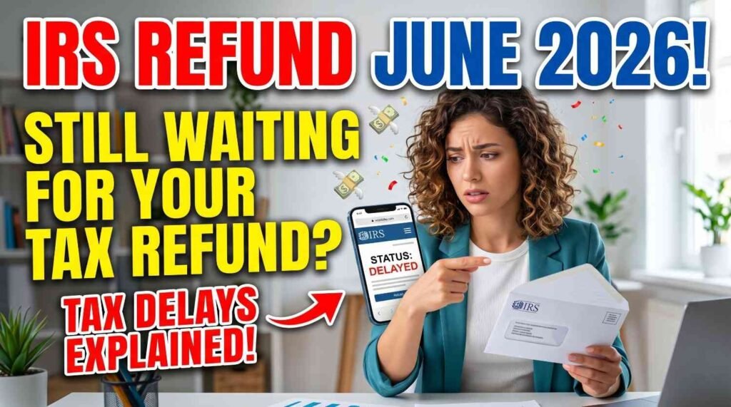 IRS Refund Status June 2026 - Why Some Taxpayers Are Still Waiting for Their Tax Refunds